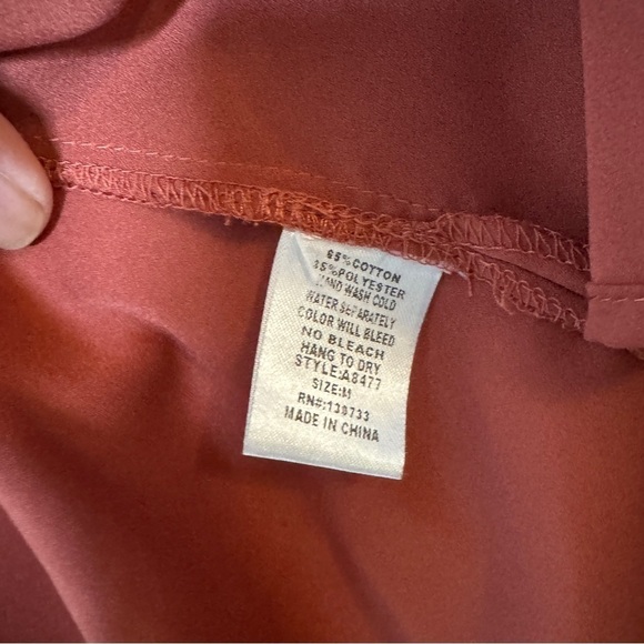 Maude Button Down Shirt Medium - Picture 3 of 5